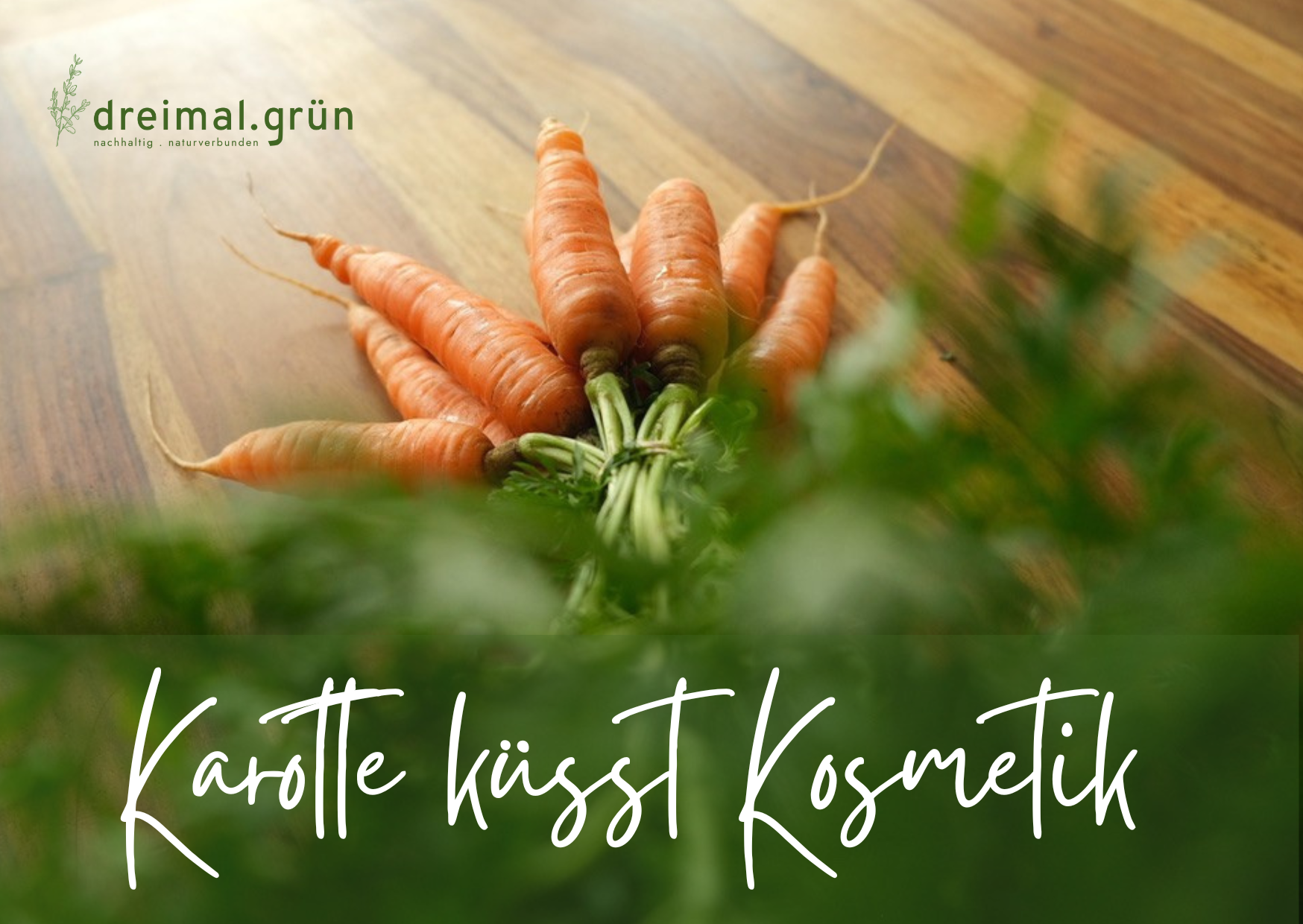 Karotte küsst Kosmetik
